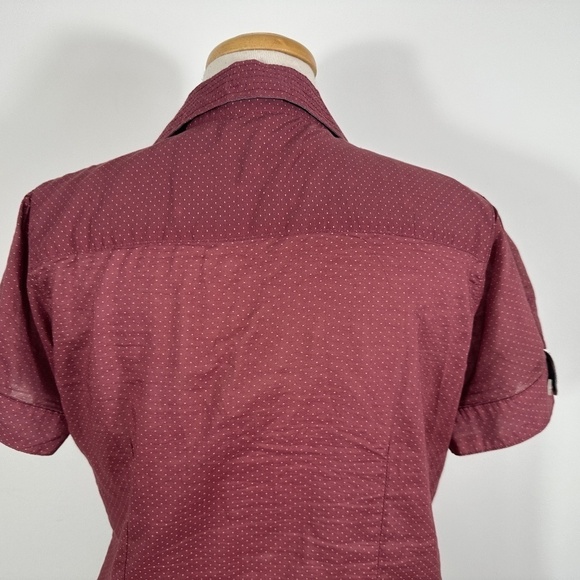 Isabella Sinclair Button Parade Blouse 100% Cotton Size Small - Picture 8 of 12